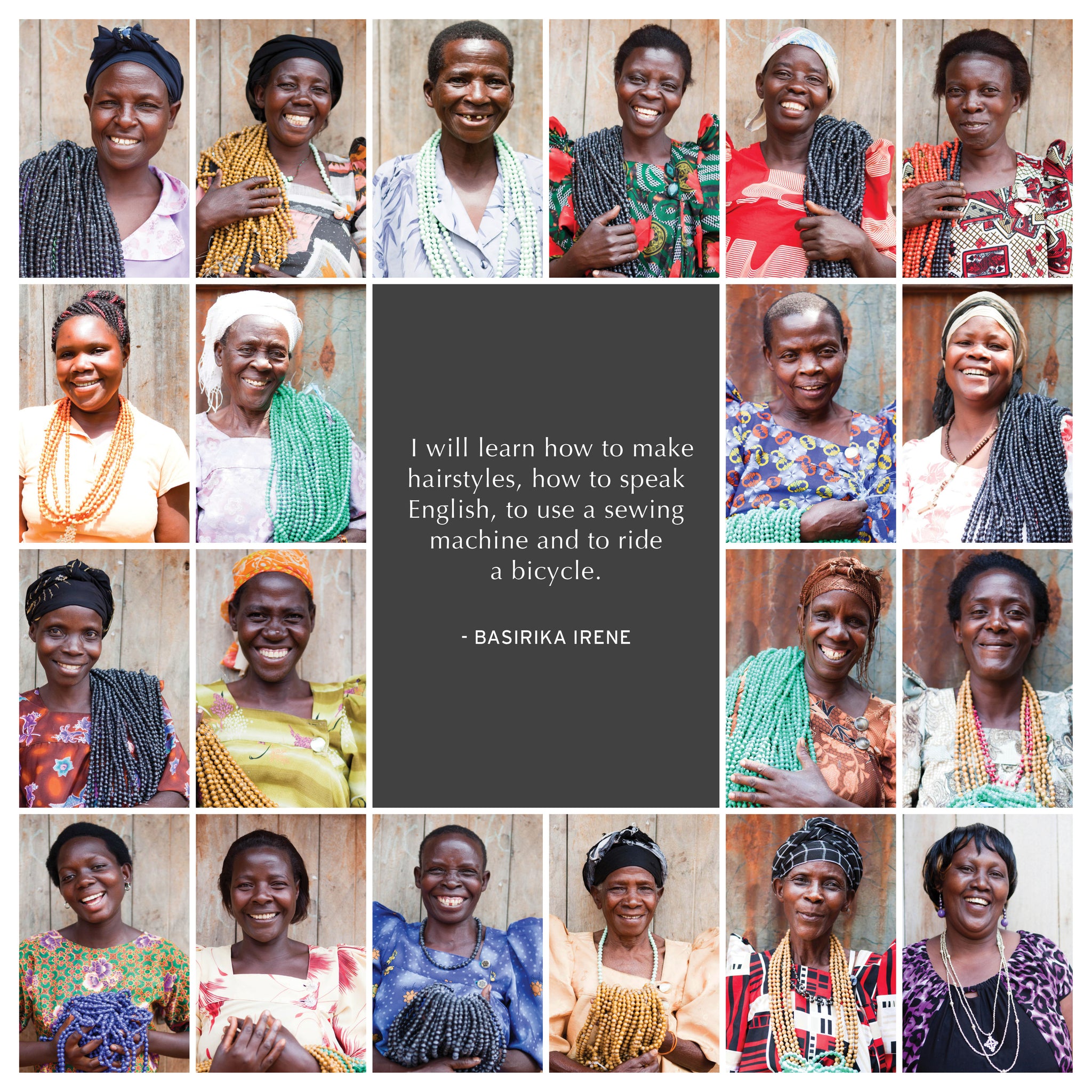 Women of Akola Uganda - artisan portraits